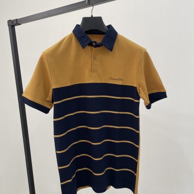 تیشرت یقه دار راه راه